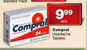 Compral Headache Tablets-24's