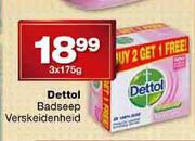 Dettol Badseep verskeidenheid-3x175g