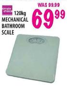 Simple Choice Mechanical Bathroom Scale-120Kg