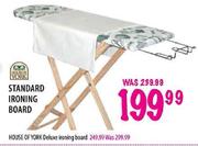 House Of York Standard Ironing Board