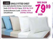 Always Home Single Fitted Sheet-Each