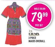 Lihnix Maids Overall-3 Piece Per Set