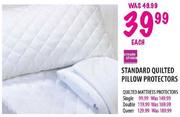 Simple Choice Quilted Mattress Protectors Double-Each