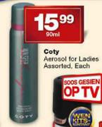 Coty Aerosol For Ladies-90ml