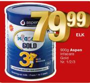 Aspen Infacare Gold (Nr. 1/2/3)-900gm Each