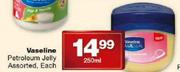 Vaseline Petroleum Jelly-250ml