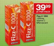 Fizz-C 1000 1000mg Vitamin C Effervescent-20 Per Pack