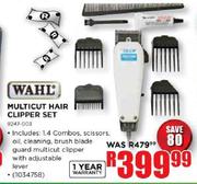 Wahl Multicut Hair Clipper Set