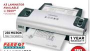 Parrot A3 Laminator