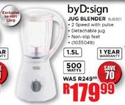 byD:sign Jug Blender (BJB301) 