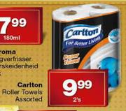 Carlton Roller Towels Assorted-2's