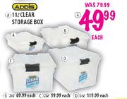 Addis Clear Storage Box-56L Each