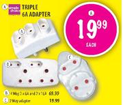Simple Choice-4Way 2 x 6A and 2 x 16A