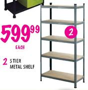 Metal Shelf-5 Tier Each