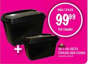 Big Jim Delta Storage Box Combo-30L + 60L Per Combo 