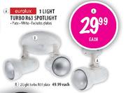 Eurolux 1 Light Turbo R63 Spotlight-Each 