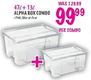 Alpha Box Combo-47L + 13L Per Combo 