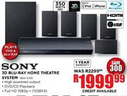 Sony 3D Blu-Ray Home Theatre System