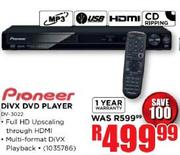 Pioneer Divx DVD Player