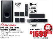 Pioneer DVD Karaoke Home Theatre System