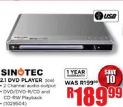 Sinotec 2.1 DVD Player 
