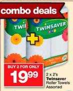 Twinsaver Roller Towels-2*2's