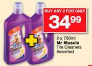 Mr Muscle Tile Cleaners-2X750ml