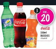 Coca Cola Buddies-3x500ml