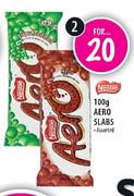 Nestle Aero Slabs-2x100g