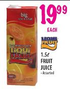Liqui Fruit Fruit Juice-1.5L Each