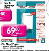 Parrot Flip Chart Paper-860mm x 610mm 