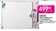 Parrot Slimline White Board Plus Accessories-1200mm x 900mm