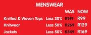 Menswear Jackets