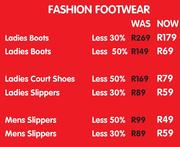 Fashion Footwear Ladies Boots(Less 30%)