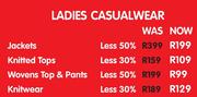 Ladies Casualwear Jackets