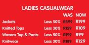 Ladies Casualwear Knitwear