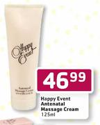 Happy Event Antenatal Masaaage Cream-125ml