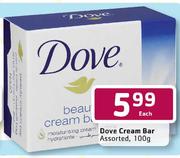 Dove Cream Bar Assorted-100g