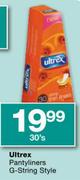 Ultrex Pantyliners G-String Style-30's