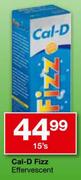 Cal-D Fizz Effervescent-15's
