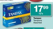 Tampax Tampoons-12's
