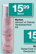 Revlon Aerosol Vir Dames-90ml Elk