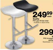 Quality PVC Gas-Lift Bar Chair Each
