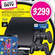 PS3 160GB Console Plus Olympics Game