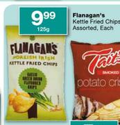 Flanagan's Kettle Fried Chips Assorted, Each-125g