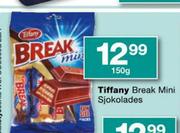 Tiffany Break Mini Sjokolades-150g