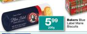 Bakers Blue Label Marie Biscuits-200g