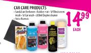 Car Care Products-Each