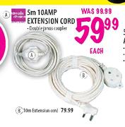 Simple Choice 5m 10AMP Extension Cord-Each