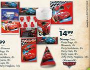 Disney Cars Party Bags-6's